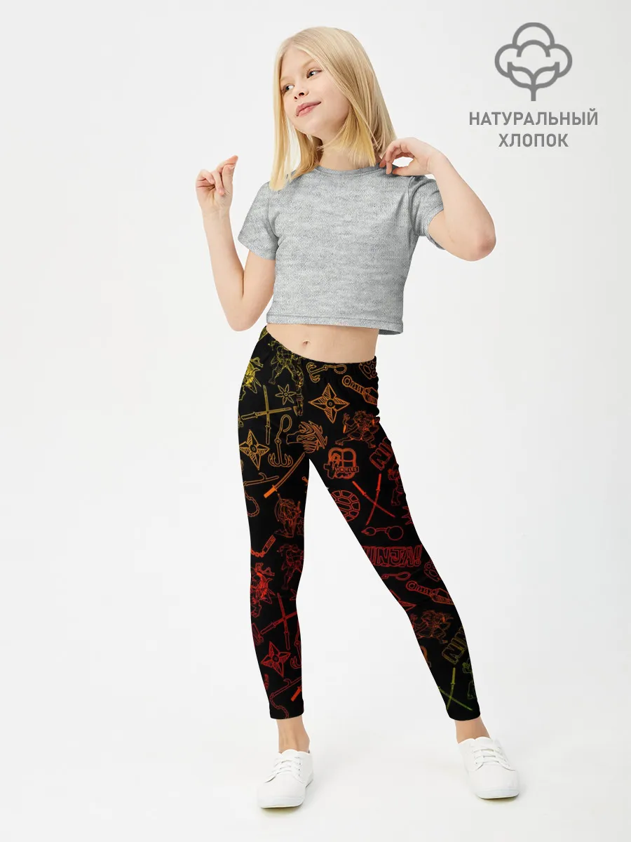 Леггинсы для девочки / Ниндзя Черепашки | Иконки