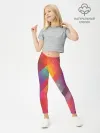 Леггинсы для девочки / vivid gradient
