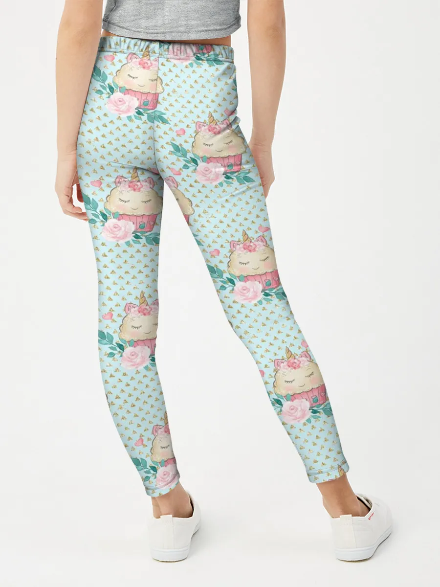 Леггинсы для девочки / Милые Единороги - девочки