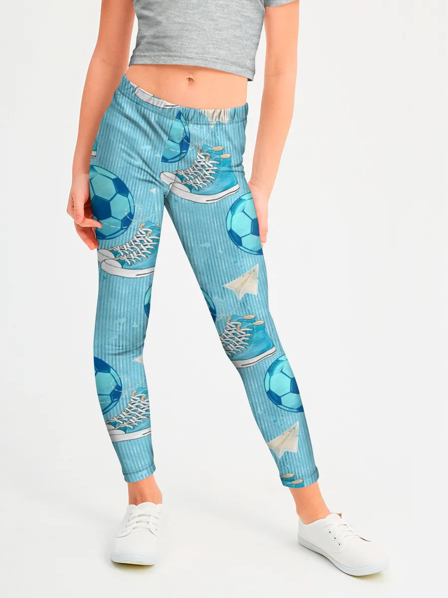 Леггинсы для девочки / Юный футболист