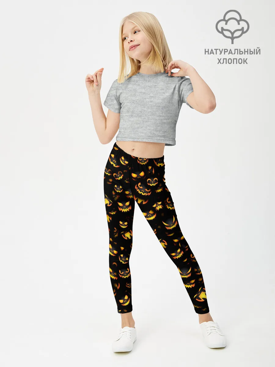 Леггинсы для девочки / Ночные монстры