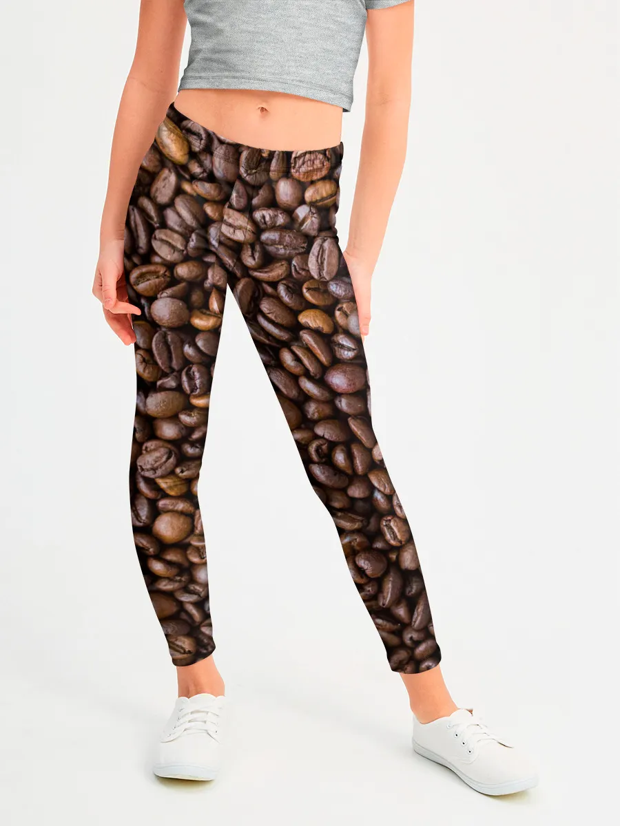 Леггинсы для девочки / Кофемания
