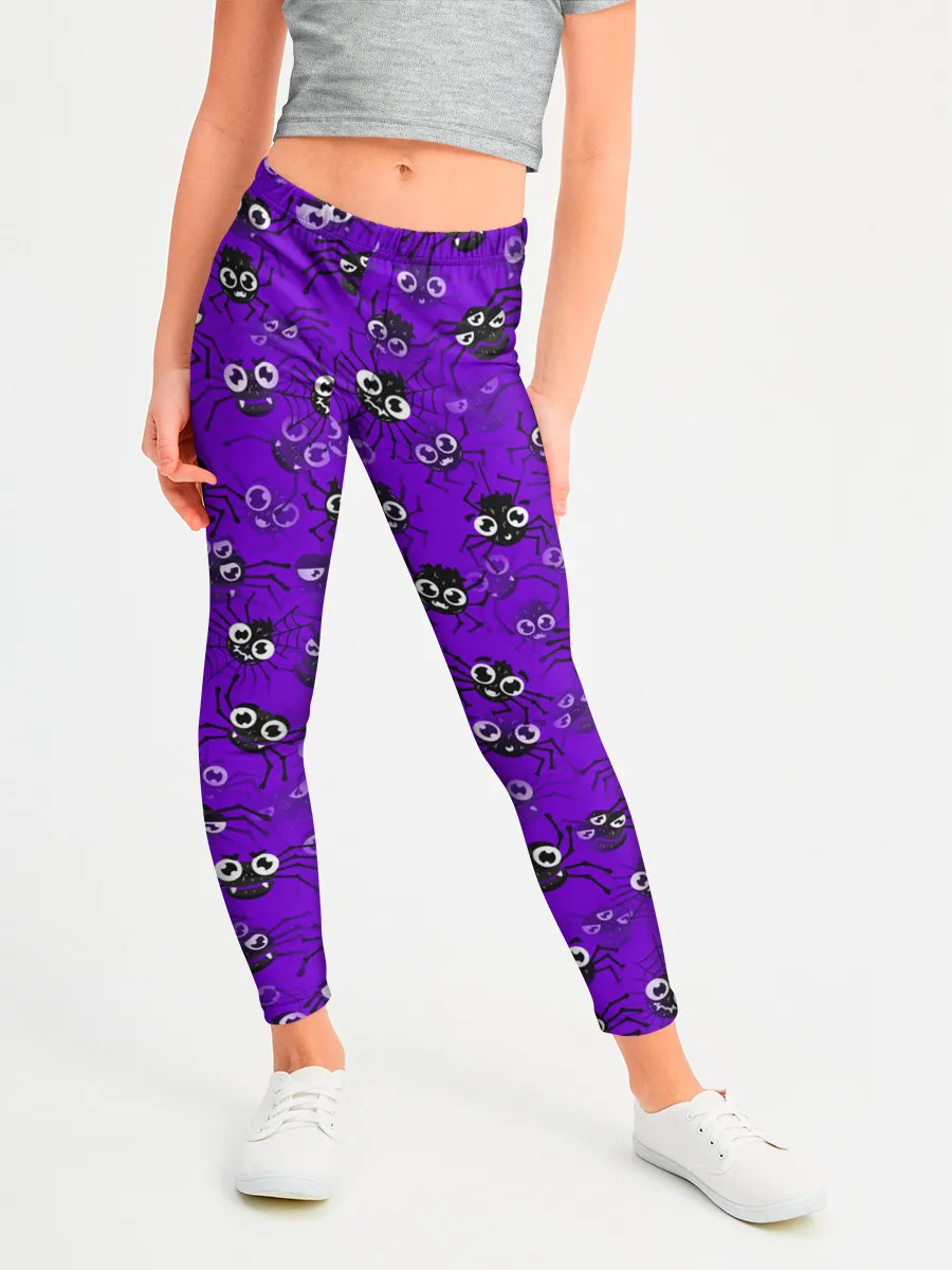 Леггинсы для девочки / Вредные паучки