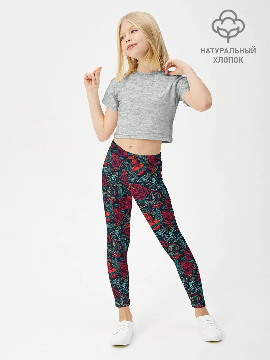 Леггинсы для девочки / Кольщик