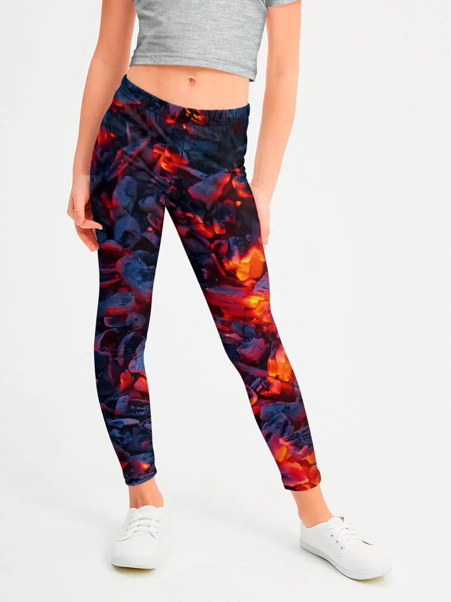 Леггинсы для девочки / Магия углей