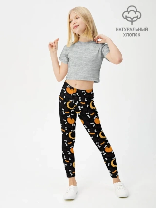 Леггинсы для девочки / Patern Halloween 5
