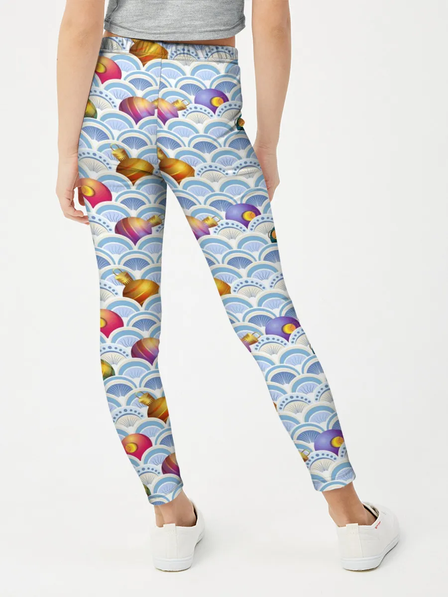 Леггинсы для девочки / Праздничные Игрушки