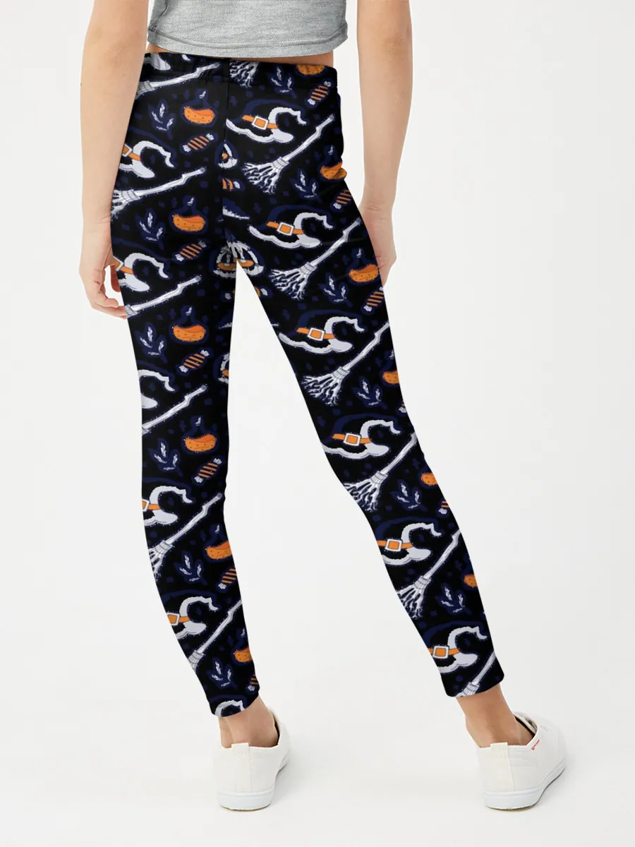 Леггинсы для девочки / Patern Halloween 6