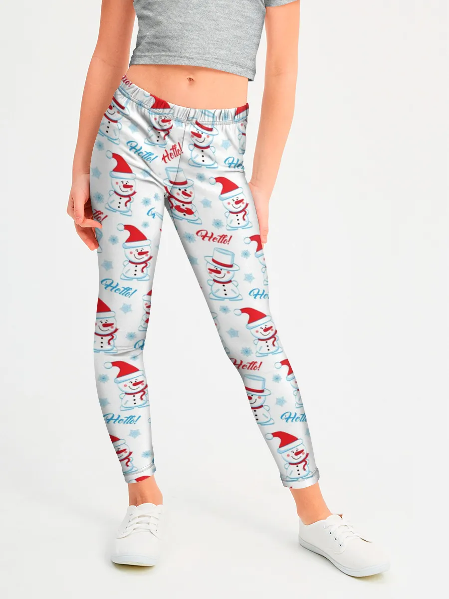 Леггинсы для девочки / Hello!