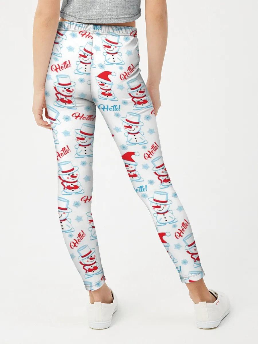 Леггинсы для девочки / Hello!