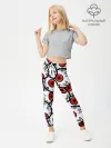 Леггинсы для девочки / HALLOWEEN EYES / ХЕЛЛОУИН ГЛАЗА