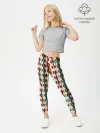 Леггинсы для девочки / Маленькие Ёлочки