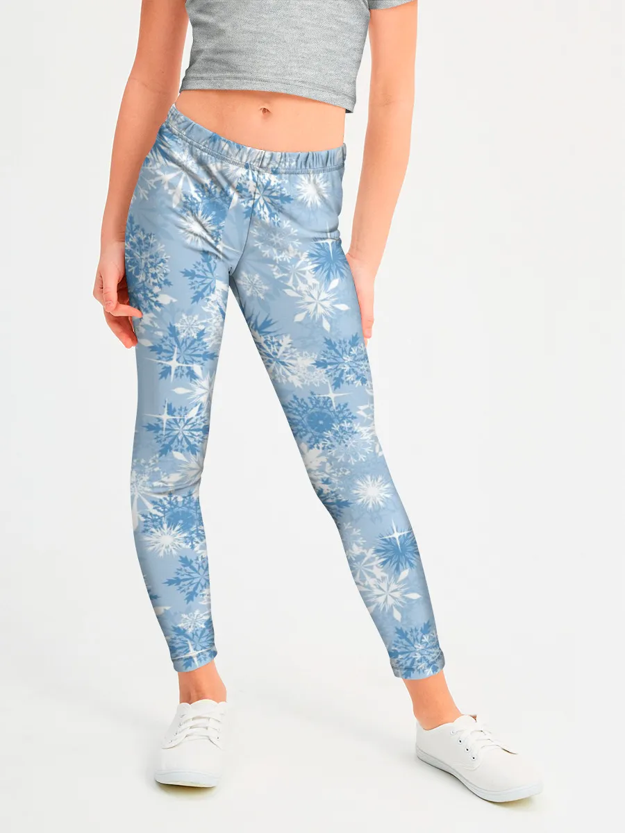 Леггинсы для девочки / Морозец