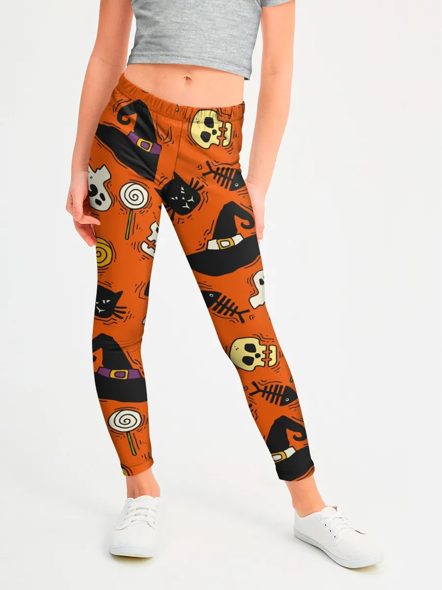 Леггинсы для девочки / Хэллоуинские шалости