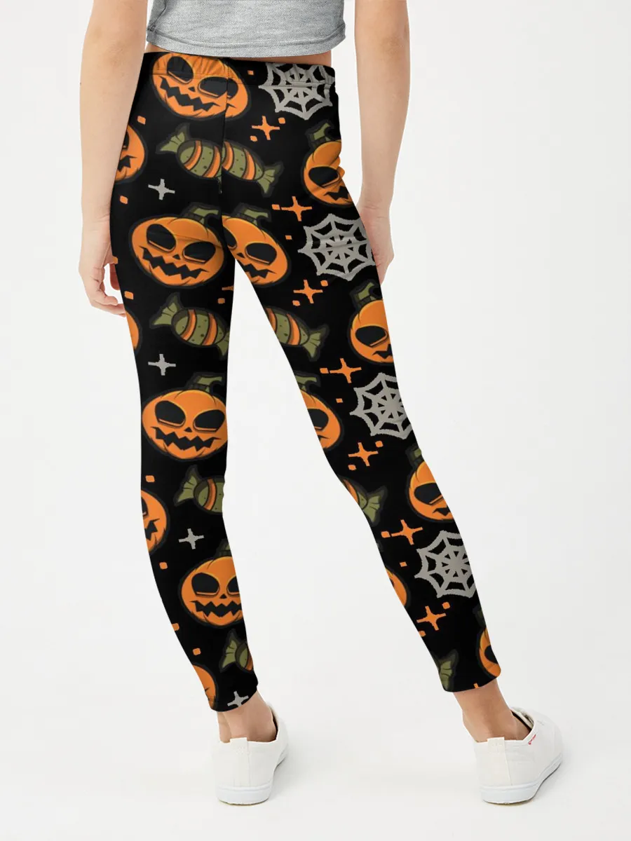 Леггинсы для девочки / Patern Halloween 26