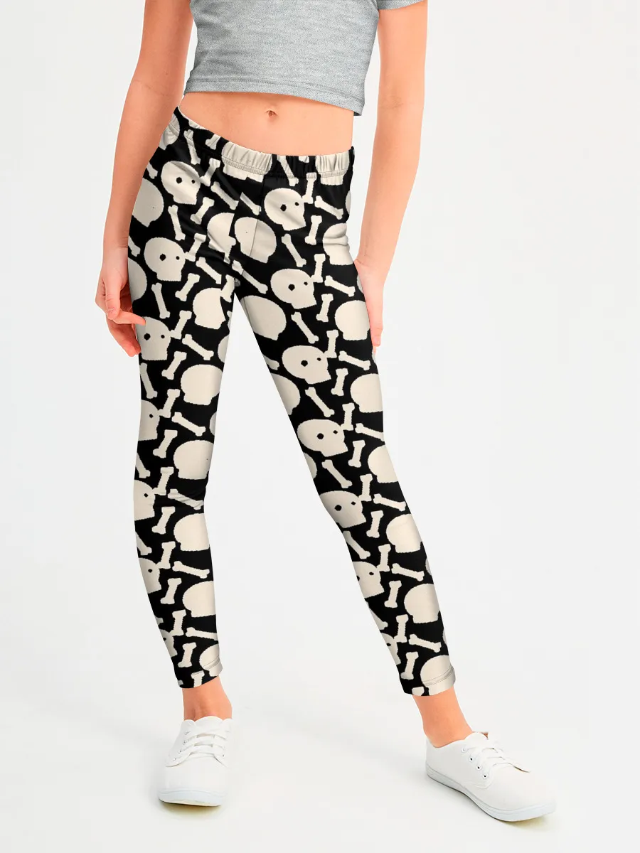 Леггинсы для девочки / Patern Halloween 25