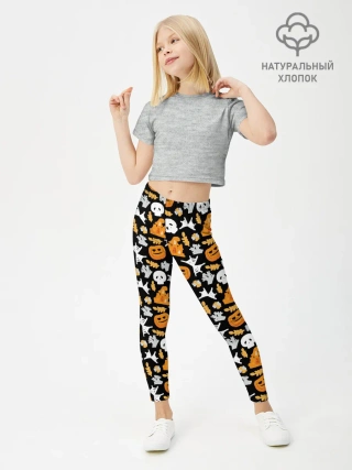 Леггинсы для девочки / Patern Halloween 23