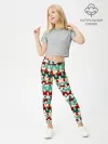 Леггинсы для девочки / Ёлочки