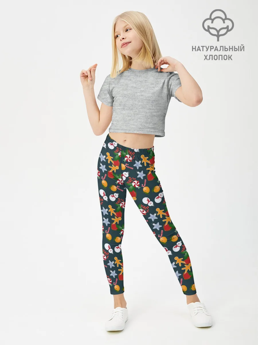Леггинсы для девочки / Игрушки Ёлочные