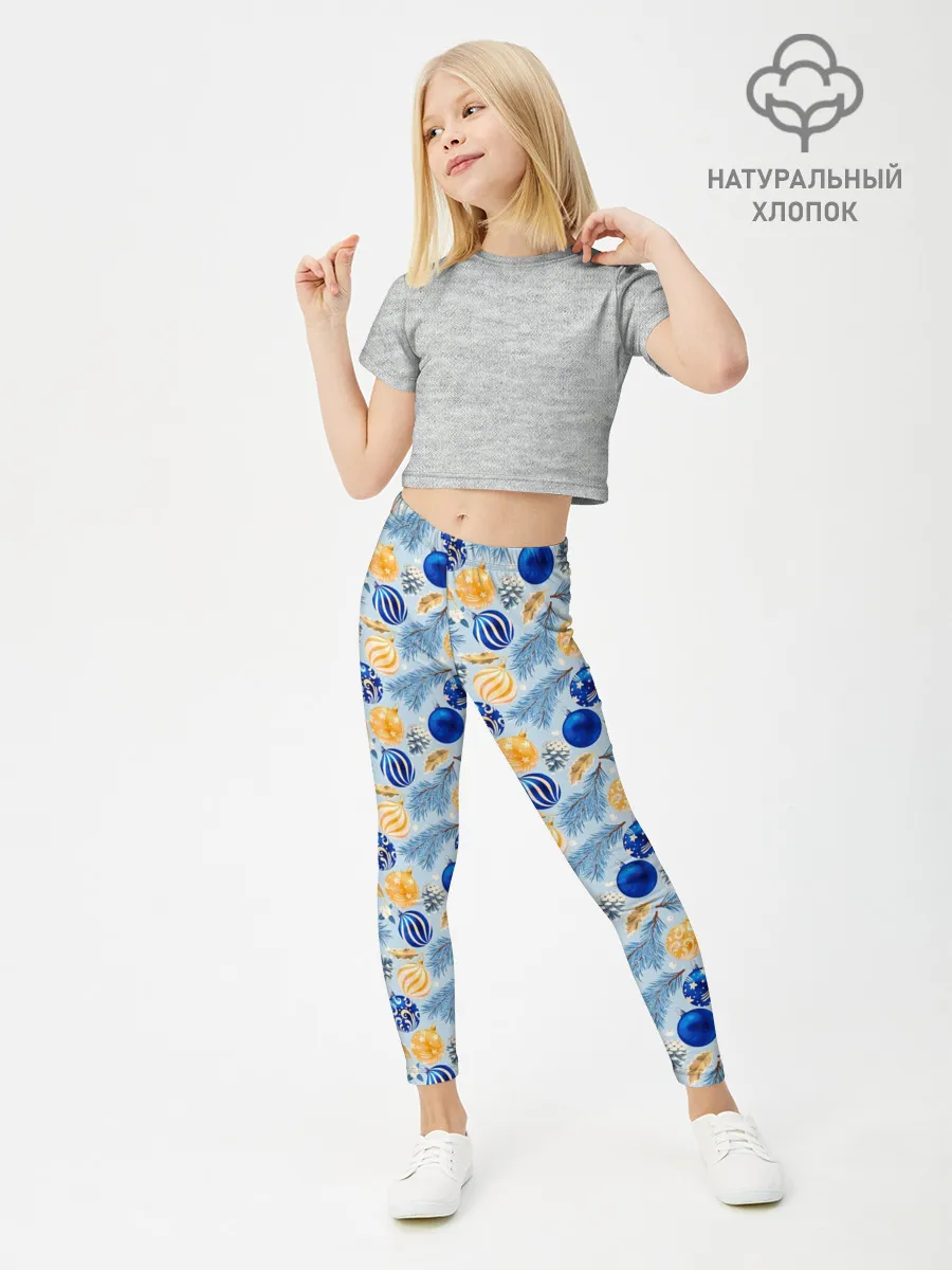 Леггинсы для девочки / Новогодние Украшения