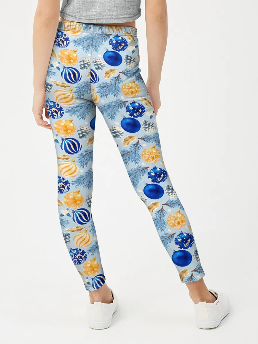Леггинсы для девочки / Новогодние Украшения
