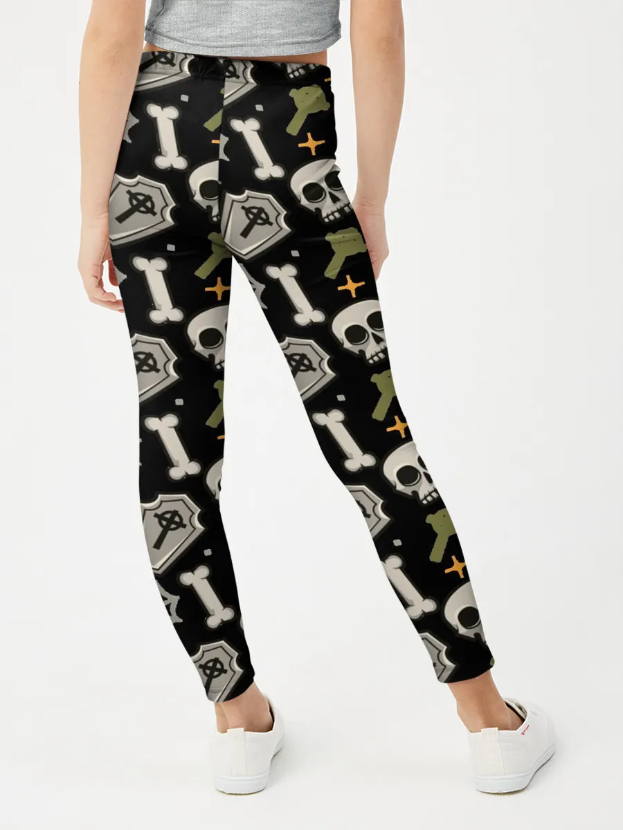 Леггинсы для девочки / Patern Halloween 18