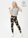 Леггинсы для девочки / Patern Halloween 15