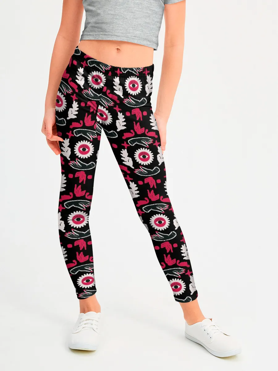 Леггинсы для девочки / Patern Halloween 20