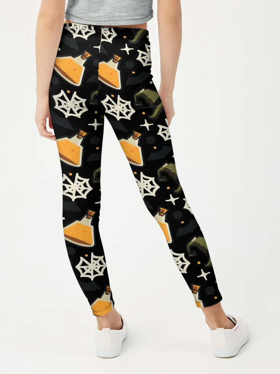 Леггинсы для девочки / Patern Halloween 11