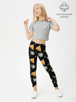 Леггинсы для девочки / Patern Halloween 11
