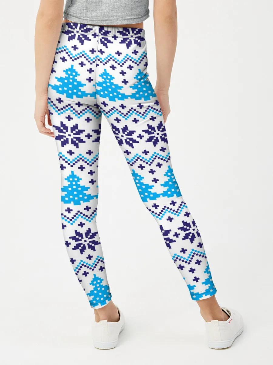 Леггинсы для девочки / Сибирская зима 2022