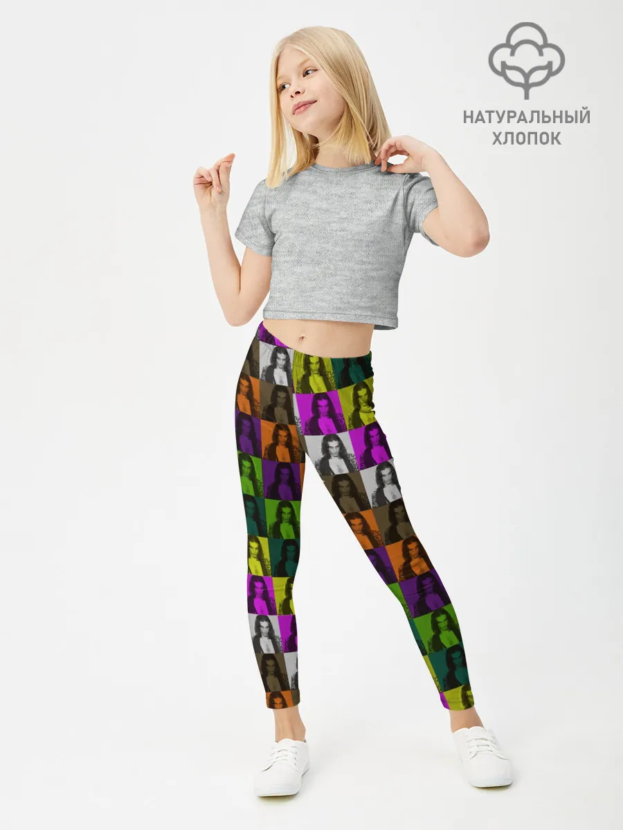 Леггинсы для девочки / Damiano David. Colors