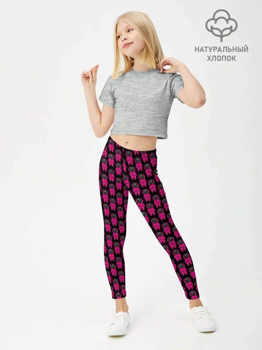 Леггинсы для девочки / СТРАЖИ | SQUID GAME