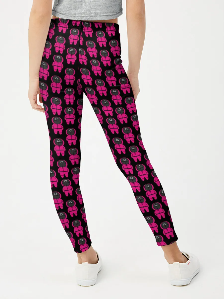 Леггинсы для девочки / СТРАЖИ | SQUID GAME