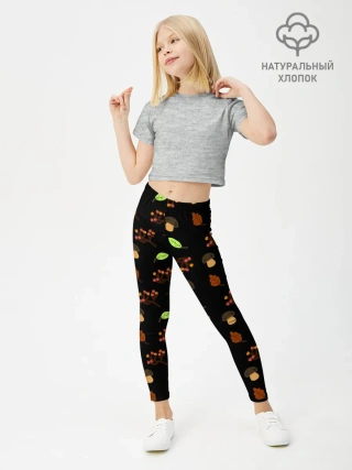 Леггинсы для девочки / AUTUMN MOTIFS