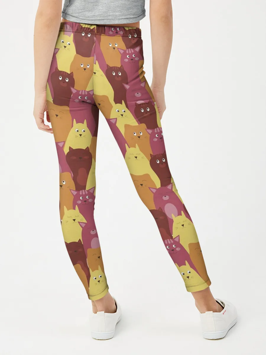 Леггинсы для девочки / BEAUTIFUL CATS