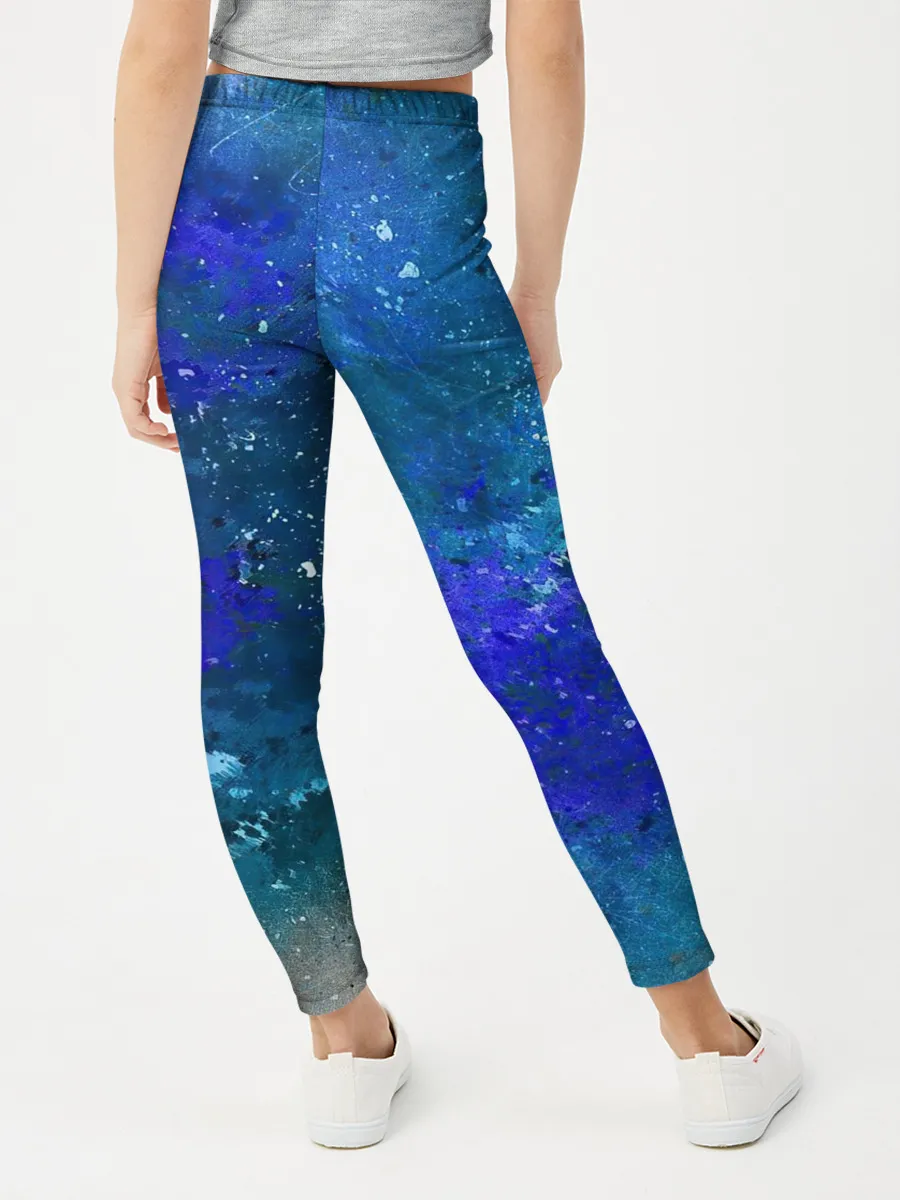 Леггинсы для девочки / Космическое облако