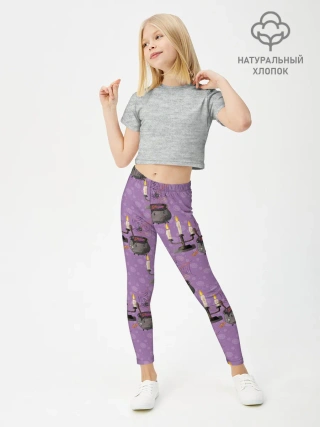 Леггинсы для девочки / Хэллоуин Свечи