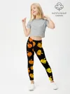 Леггинсы для девочки / BOO! ПРИЗРАК, ПРИВЕДЕНИЕ ХЕЛЛОУИН ОРАНЖЕВЫЙ