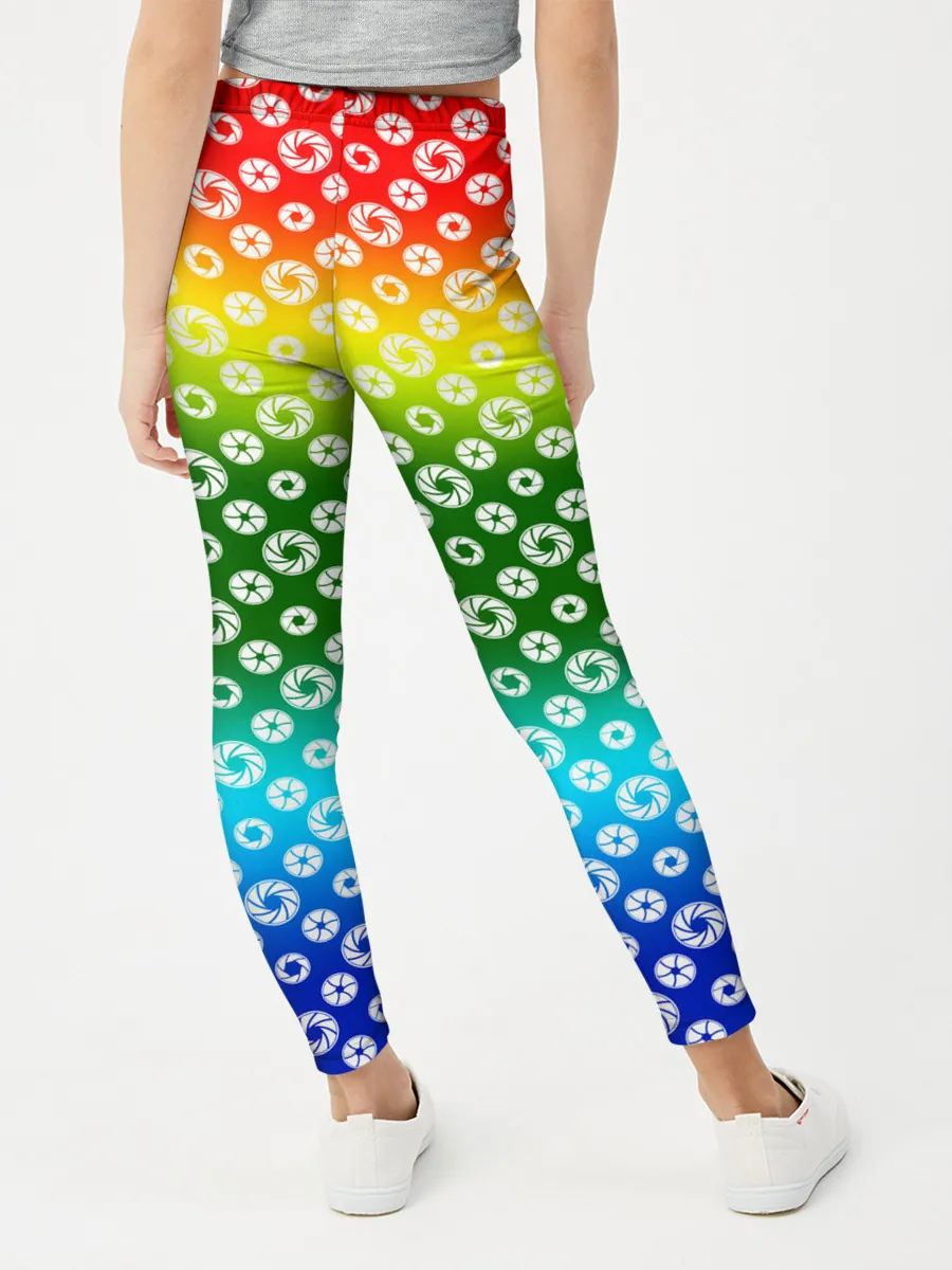 Леггинсы для девочки / Для фотографов. RGB. Диафрагма.