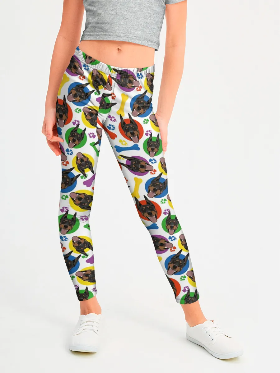 Леггинсы для девочки / Доберман