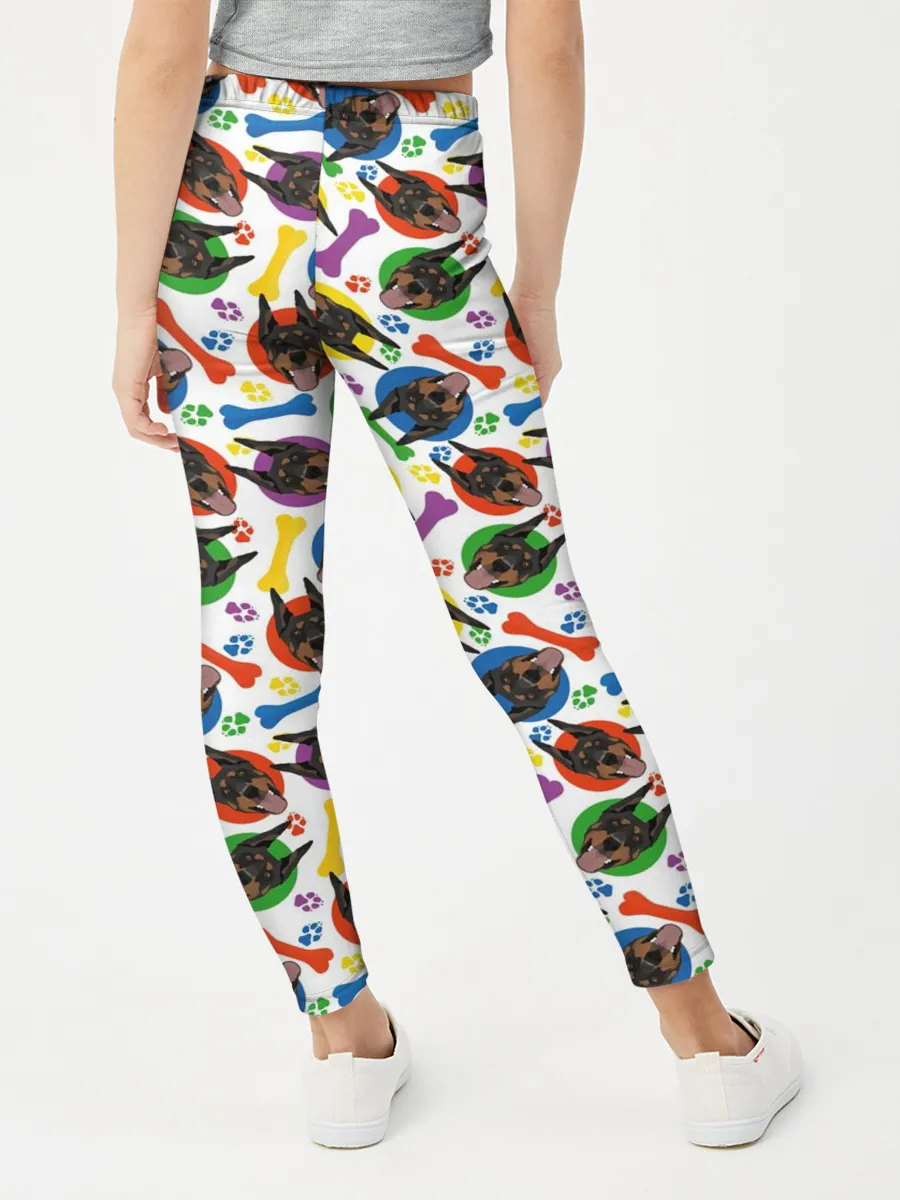 Леггинсы для девочки / Доберман