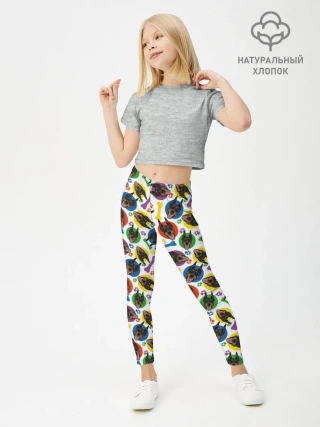 Леггинсы для девочки / Доберман