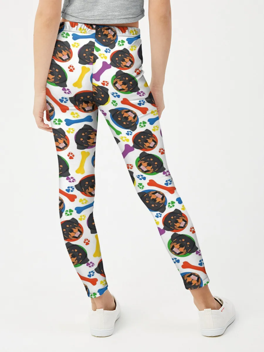 Леггинсы для девочки / Ротвейлер