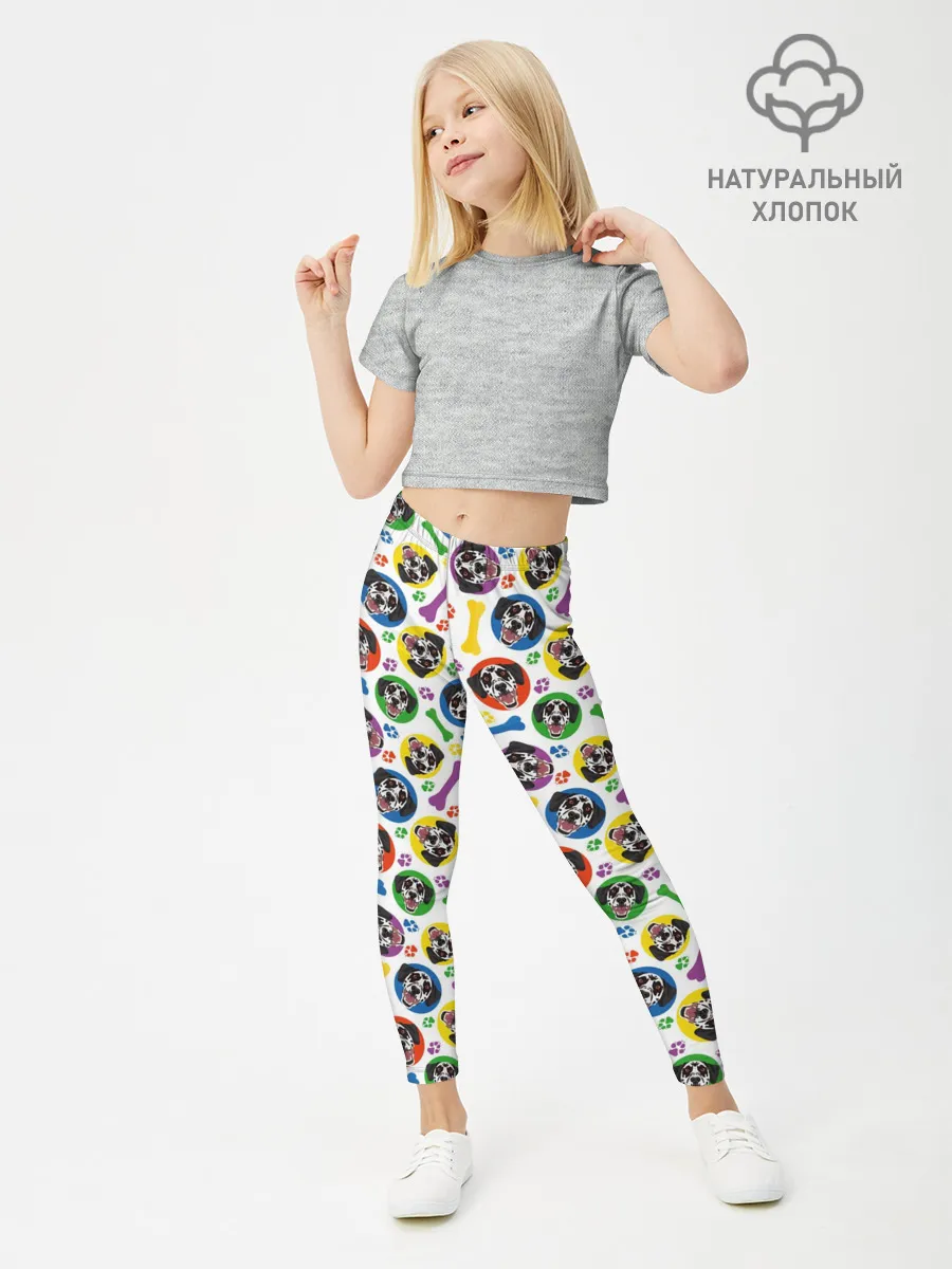 Леггинсы для девочки / Далматинец