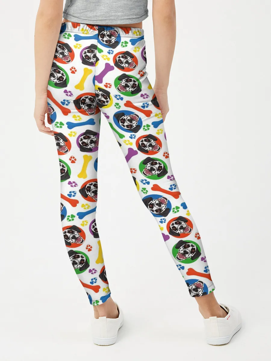 Леггинсы для девочки / Далматинец