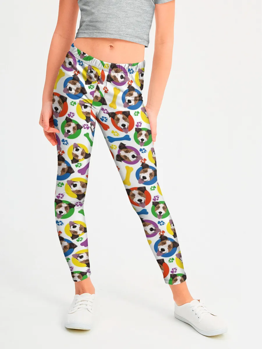 Леггинсы для девочки / Джек Рассел Терьер