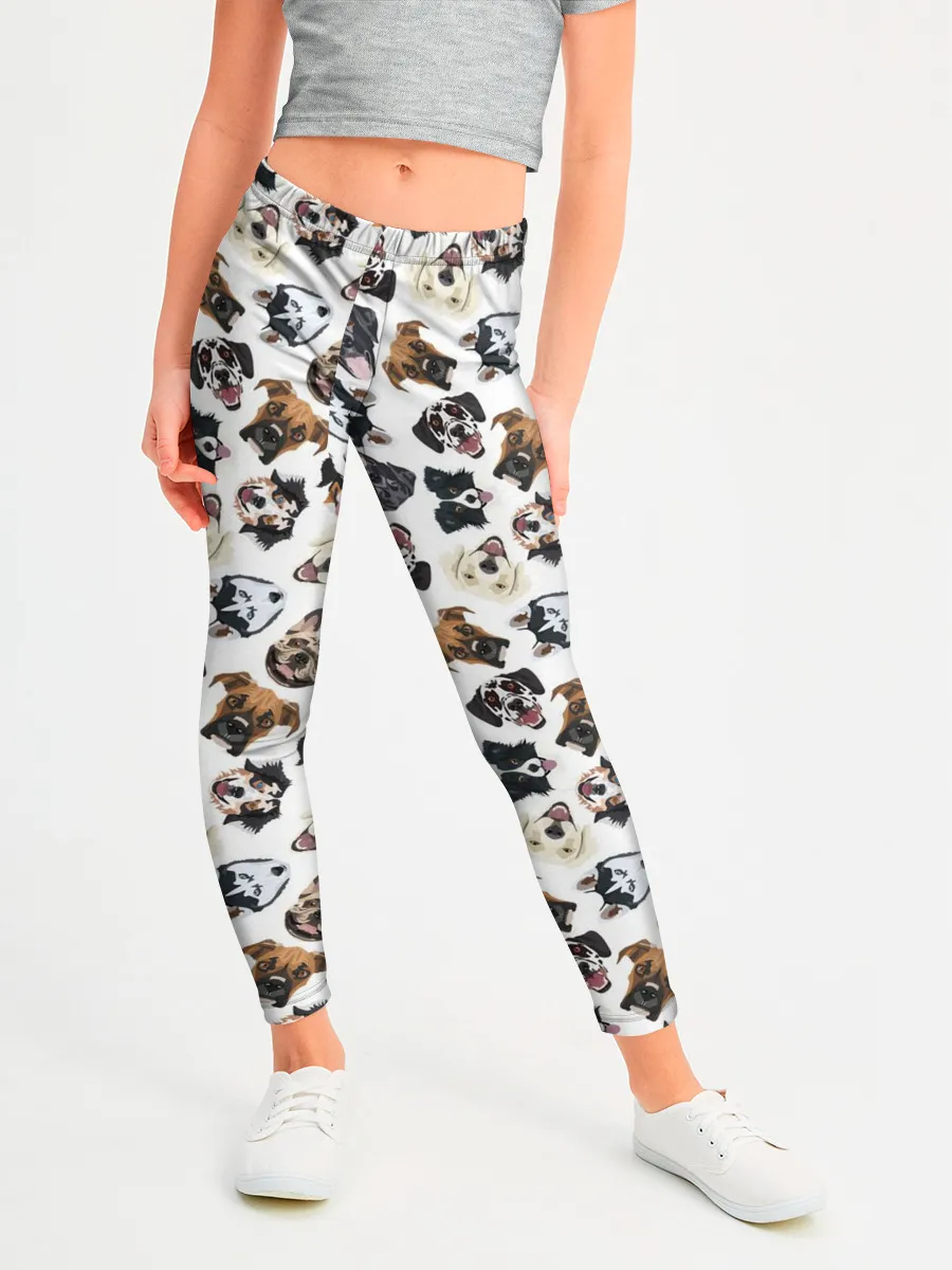 Леггинсы для девочки / Разные Породы Собак