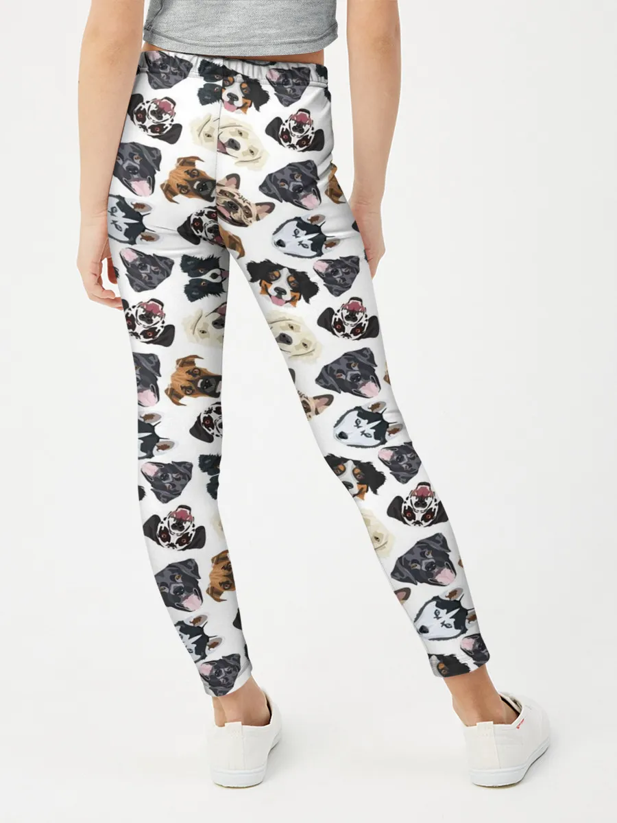 Леггинсы для девочки / Разные Породы Собак