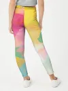 Леггинсы для девочки / Радужная акварель